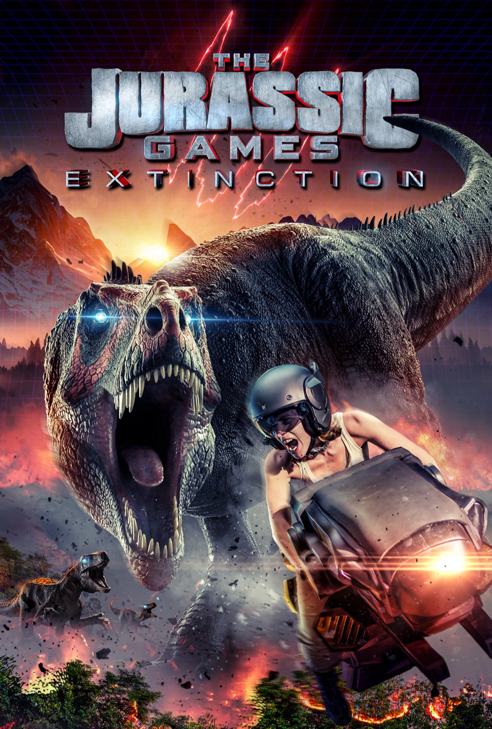 THE JURASSIC GAMES: EXTINCTION poster