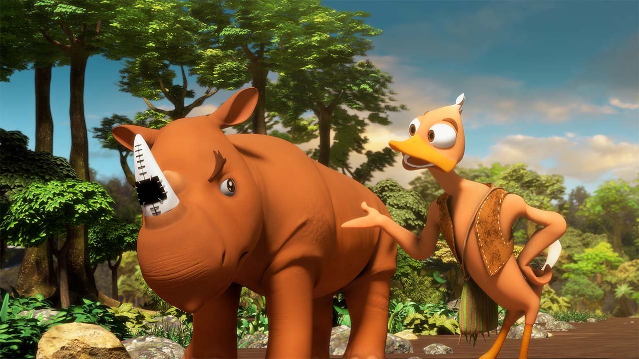 Still from RIKI RHINO: THE BIRD KINGDOM