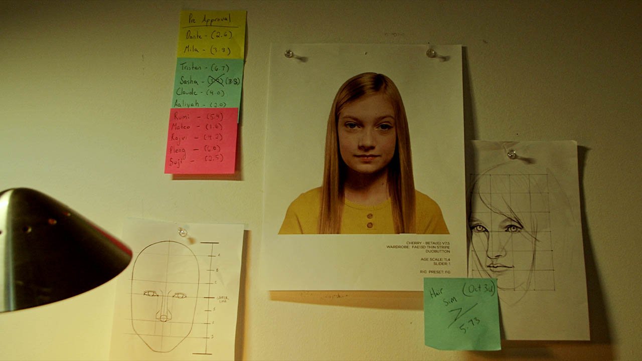 Still from THE ARTIFICE GIRL