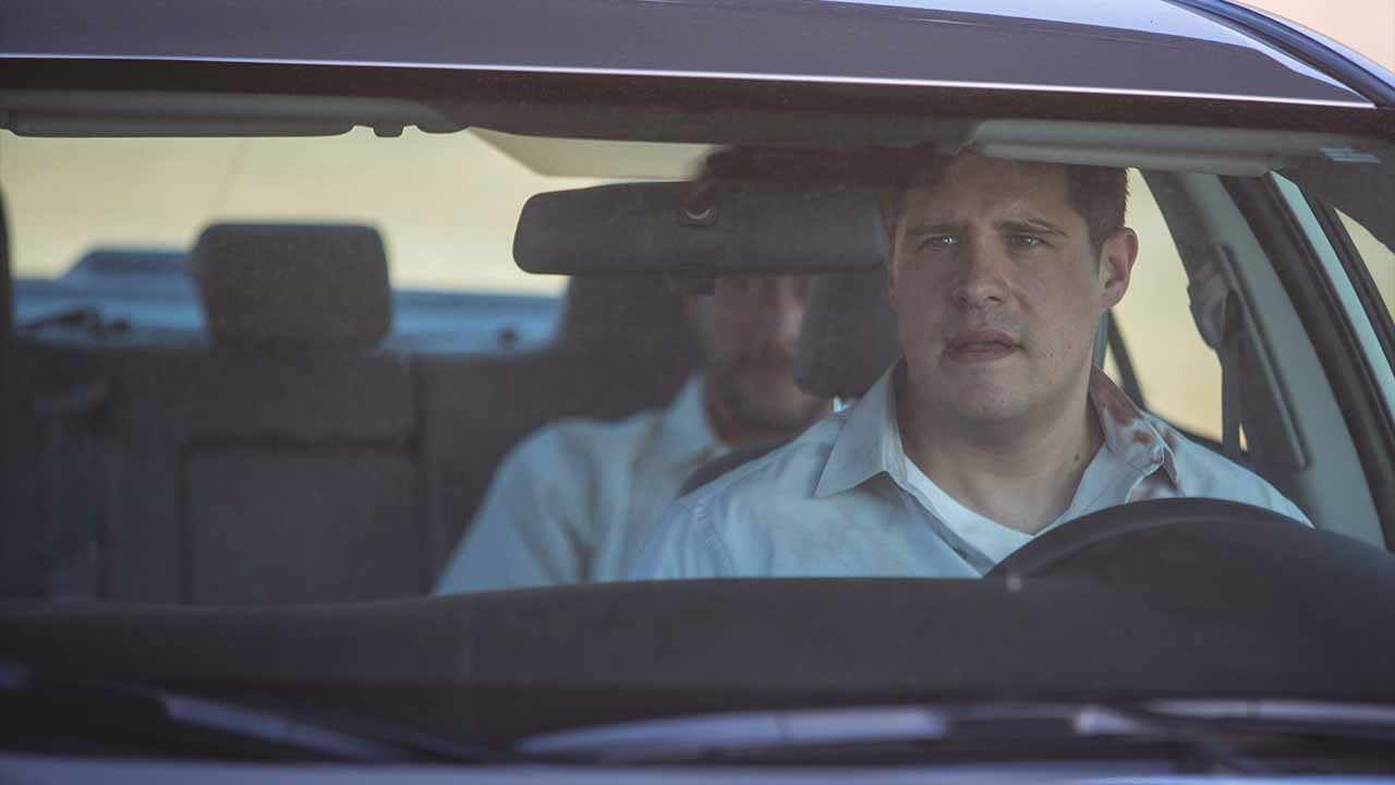 Still from A CROOKED SOMEBODY