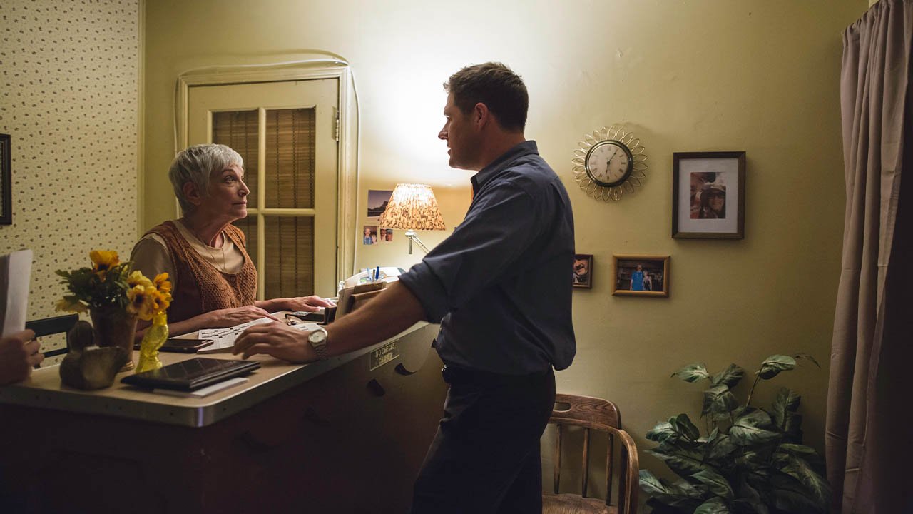 Still from A CROOKED SOMEBODY