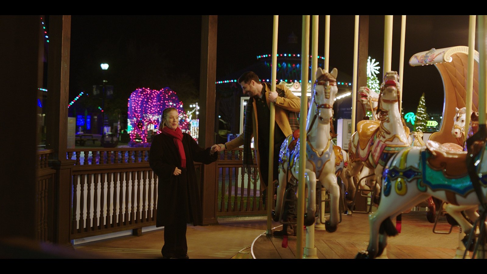 Still from CHRISTMAS IN MISTLETOE